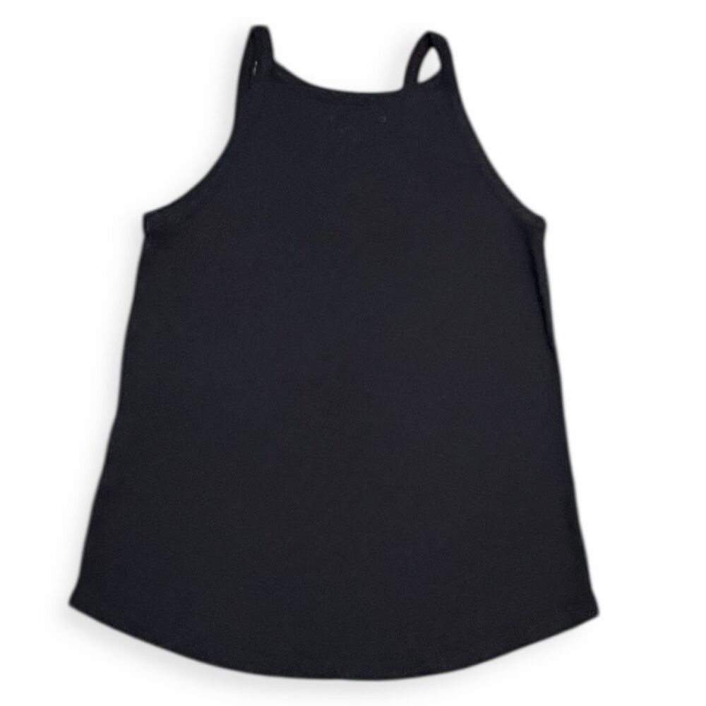 MADEWELL Women’s Black Ribbed Racerback Tank Top Small - Picture 3 of 5